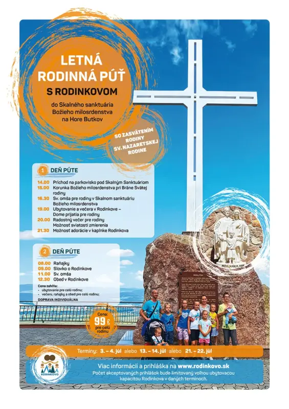 Letná rodinná púť s Rodinkovom